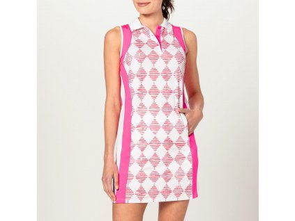 THE VICENZA DRESS (sun protection) Shocking pink 34
