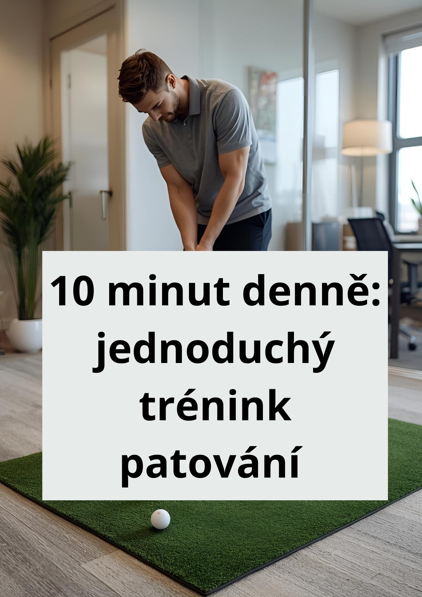 10 minut denně: jednoduchý trénink patování doma i v kanceláři