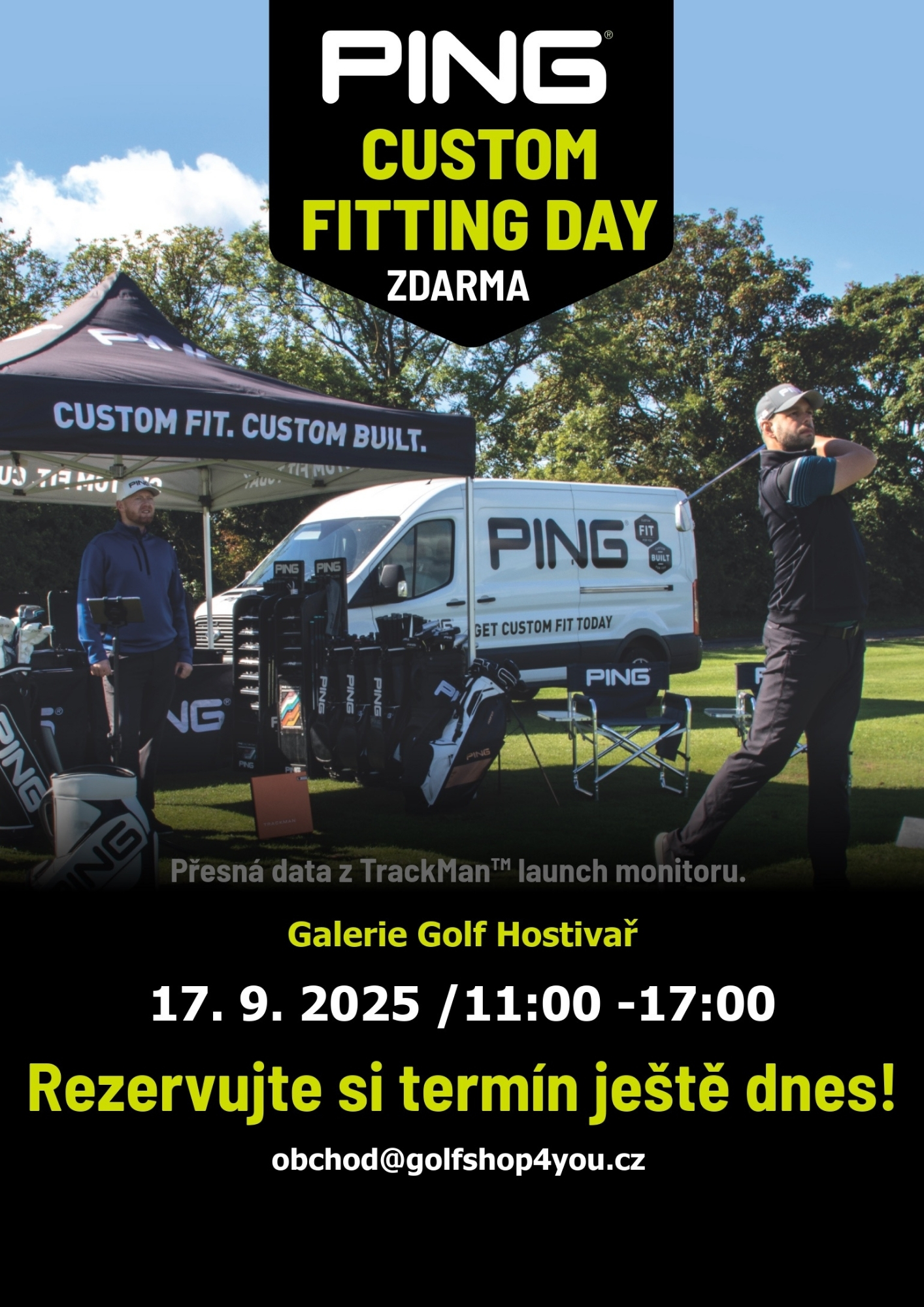 Nový PING i240 – kapacita fittingu omezená!