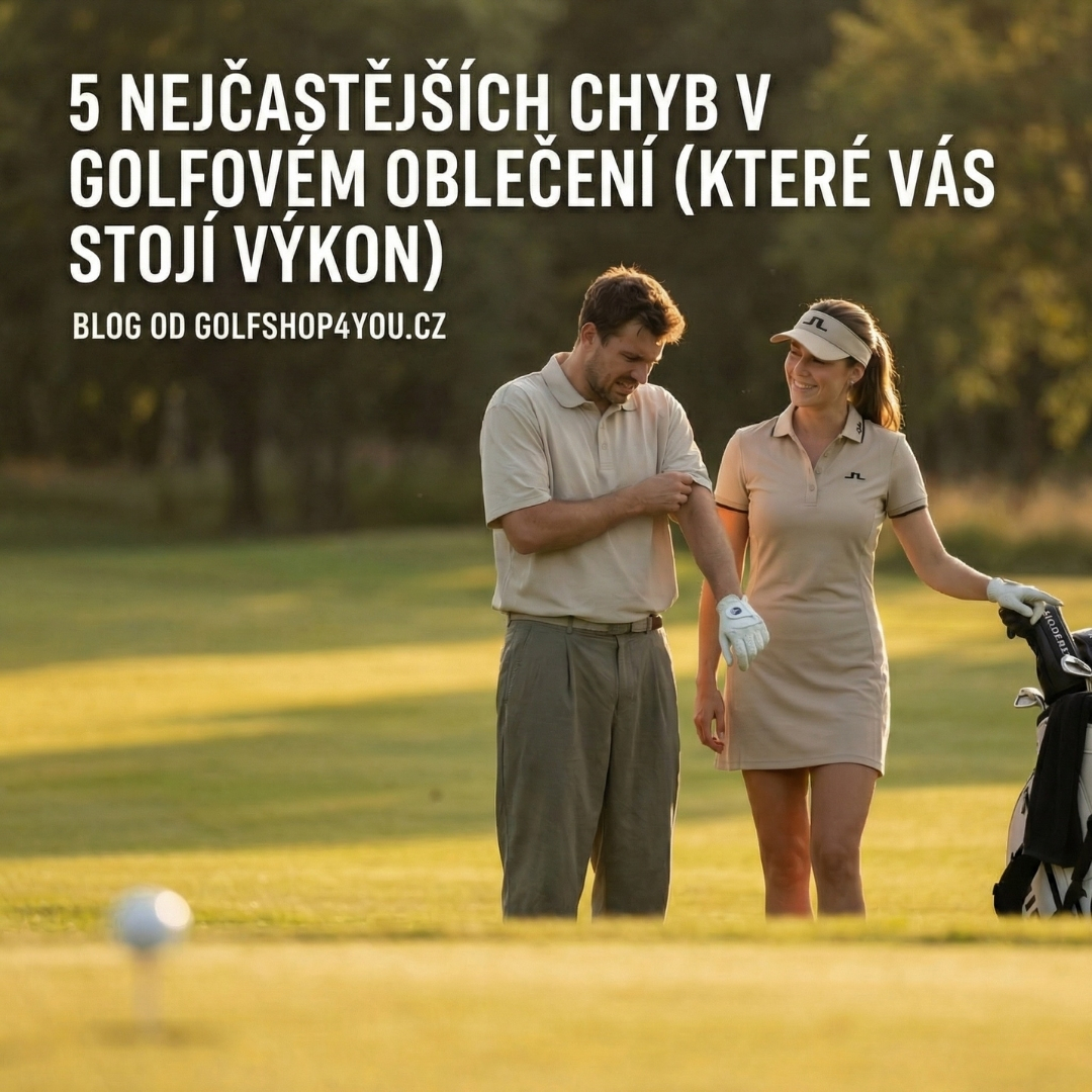 5 nejčastějších chyb v golfovém outfitu (které vás stojí výkon)
