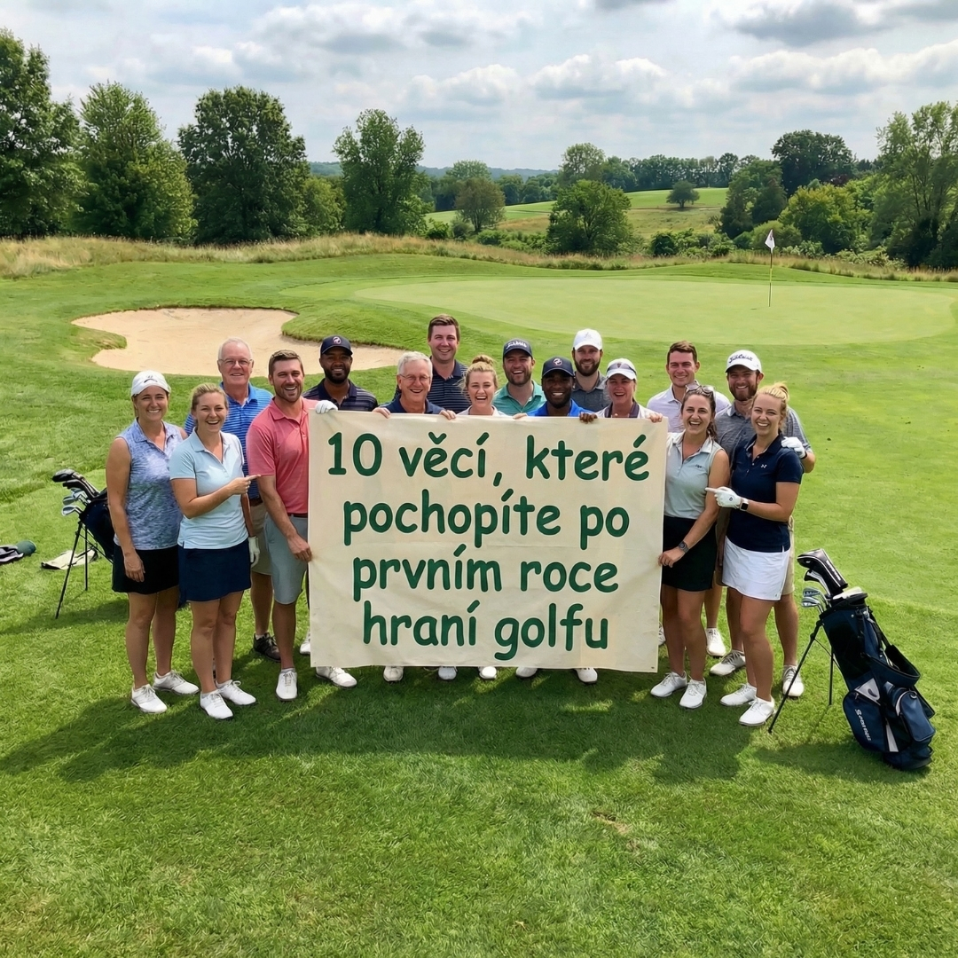 10 věcí, které pochopíte až po prvním roce hraní golfu