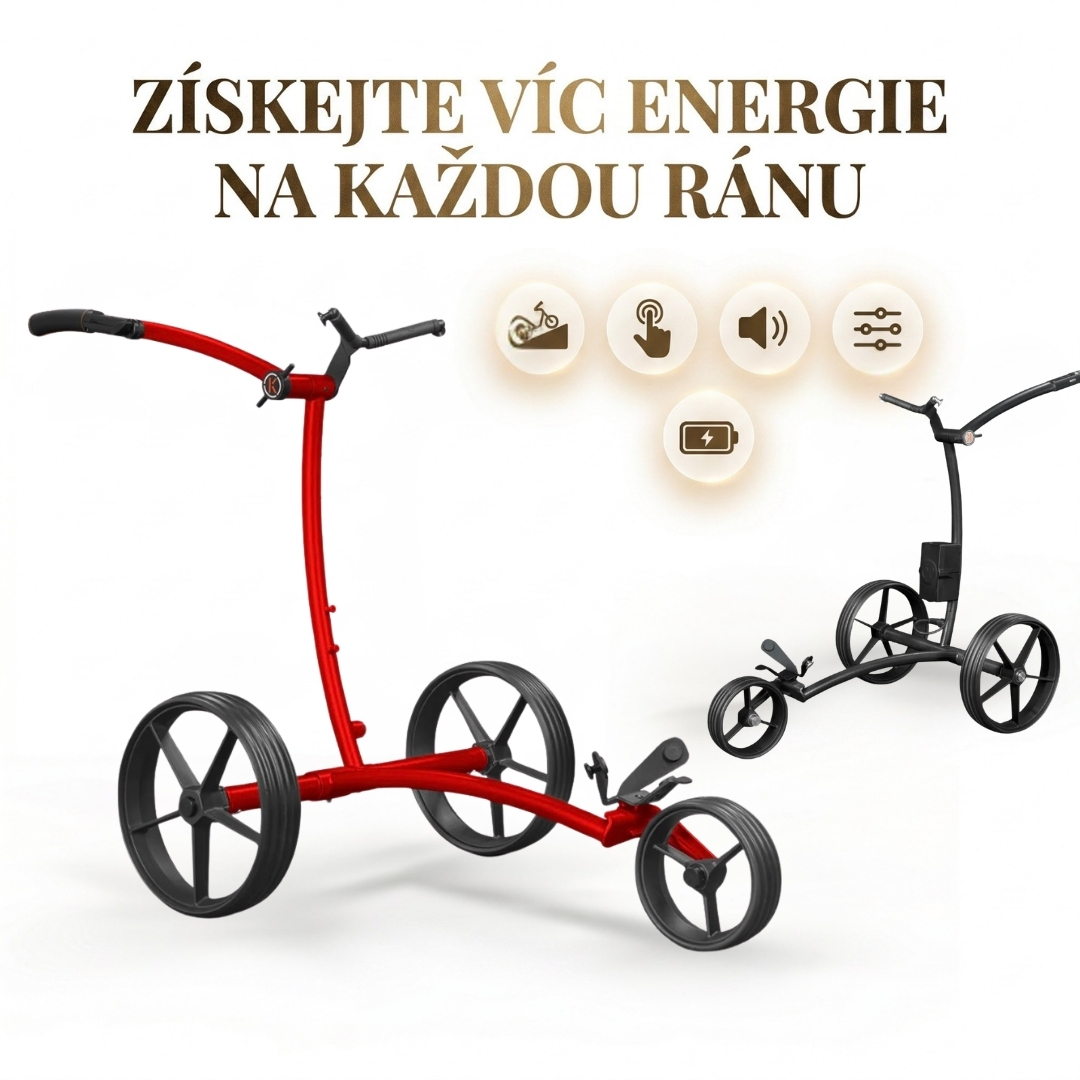 Elektrický golfový vozík: jak vybrat správný model (K1, K3, K5)