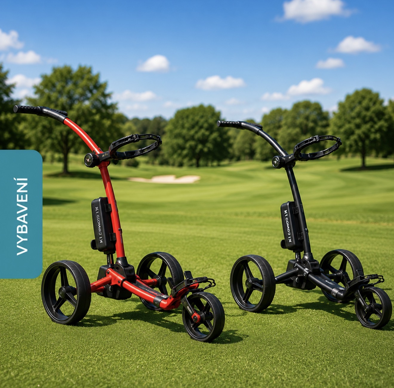 Elektrický golfový vozík: jak vybrat správný model (K1, K3, K5)