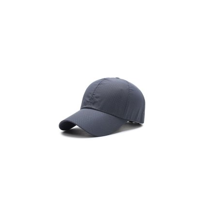 Golfová rychleschnoucí čepice UNISEX  s možností vašeho loga tm. šedá