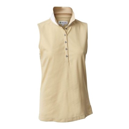 BACKTEE Ladies Quick Dry Perf. Polotop, Biege