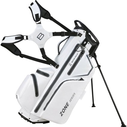 Bennington Stand Bag ZONE – Waterproof Bílý/Šedý/Šedý