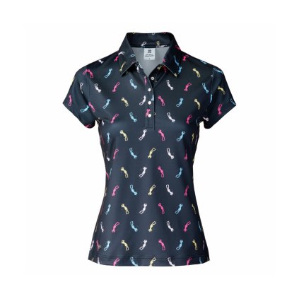Daily Sports Golfové Polo CHATTY, Black/Navy