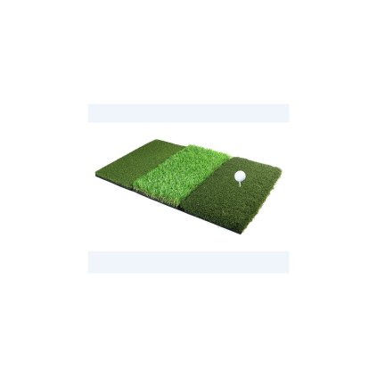 Golfová rohož / odpaliště se třemi druhy povrchů 41 x 64 x 3,5 cm