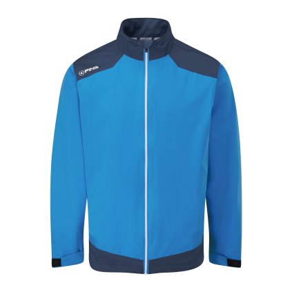 P03757 AQUADRIVE JACKET BRILLIANT BLUE OXFORD BLUE FRONT