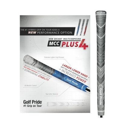 Golf Pride MCC +4 Grip - Grey - Jumbo