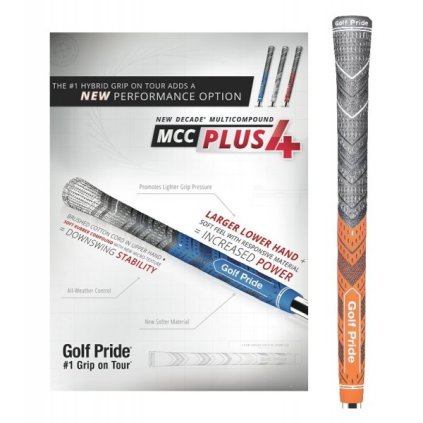 Golf Pride MCC +4 Grip - Orange - Standard