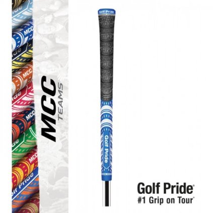 Golf Pride MCC Teams Grip -  Blue / White - Standard