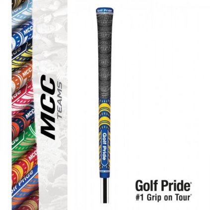 Golf Pride MCC Teams Grip -  Navy / Yellow - Standard