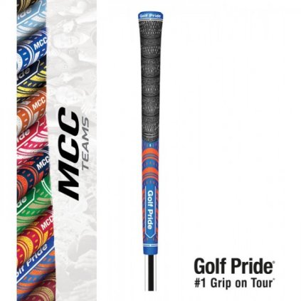 Golf Pride MCC Teams Grip -  Blue / Orange - Standard