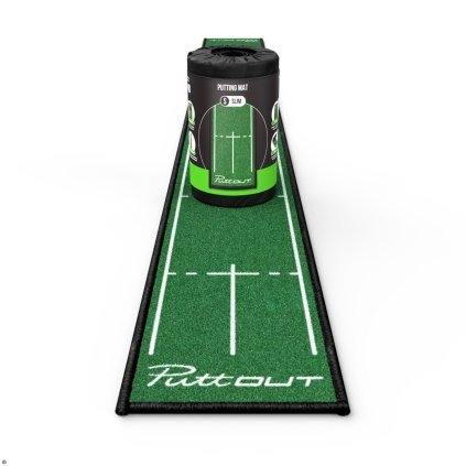 PuttOUT Slim Patovací Koberec - Green - 240cm x 25cm
