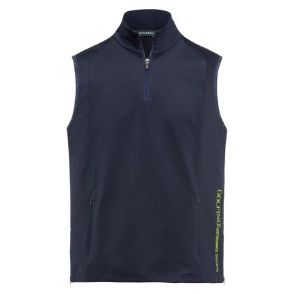 GOLFINO Pánská Golfová Vesta New Directions Waistcoat (Windbreaker), Černé