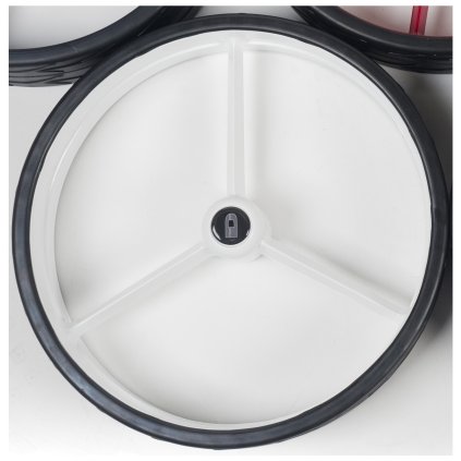 Kolečka Davies Caddy STAR bílá sada 3 Ks