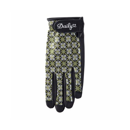 Daily Sports Golfová Dámská Rukavice ORION SUN GLOVE, Black/Yellow