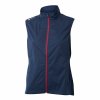 BACKTEE Ladies Ultralight Wind Vest, Navy
