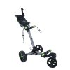 AXGLO Tri-360 V2 ruční tříkolový golfový vozík Grey / Green