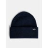 J.Lindeberg Pánská Golfová Čepice Kadie Alpaca mix Beanie, Tmavě modrá