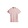J.Lindeberg Heath Pánské Golfové Polo Tričko, Růžové
