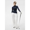 J.Lindeberg Asa Soft Compression Dámský Golfový Top, Tmavě Modrý