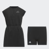 Adidas Girls' Sport Dětské Golfové Šaty, Černé