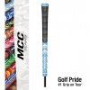 Golf Pride MCC Teams Grip -  Light Blue/White - Standard