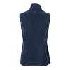 BACKTEE Ladies Fleece Vest, Navy