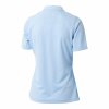 BACKTEE Ladies Quick Dry Perf. Polo, Blue bell