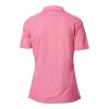 BACKTEE Ladies Quick Dry Perf. Polo, Pink lemonade