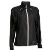 BACKTEE Ladies Packable Z/O Windjacket, Black