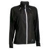 BACKTEE Ladies Packable Z/O Windjacket, Black