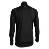BACKTEE Mens Zipneck Baselayer, Black