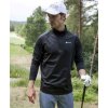 BACKTEE Mens Zipneck Baselayer, Black