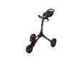 Bag Boy Nitron Ruční tříkolový golfový vozík SIlver/black