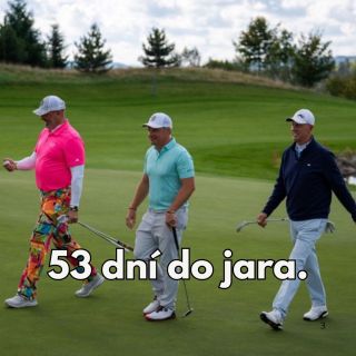 Jaro je blíž, než si myslíme. A s ním i golf, který nebere čas… On ho vrací. 53 dní. 👉 Co vám golf vrací? Čas / Radost /...