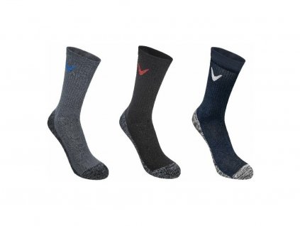 Callaway ponožky Tour cotton crew 3pk 40-43