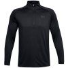 ce085d35 panske funkcni triko under armour tech 2 0 1 2 zip cerna black charcoal