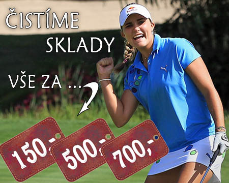 Vymetáme sklady - velký výprodej nejen golfového oblečení