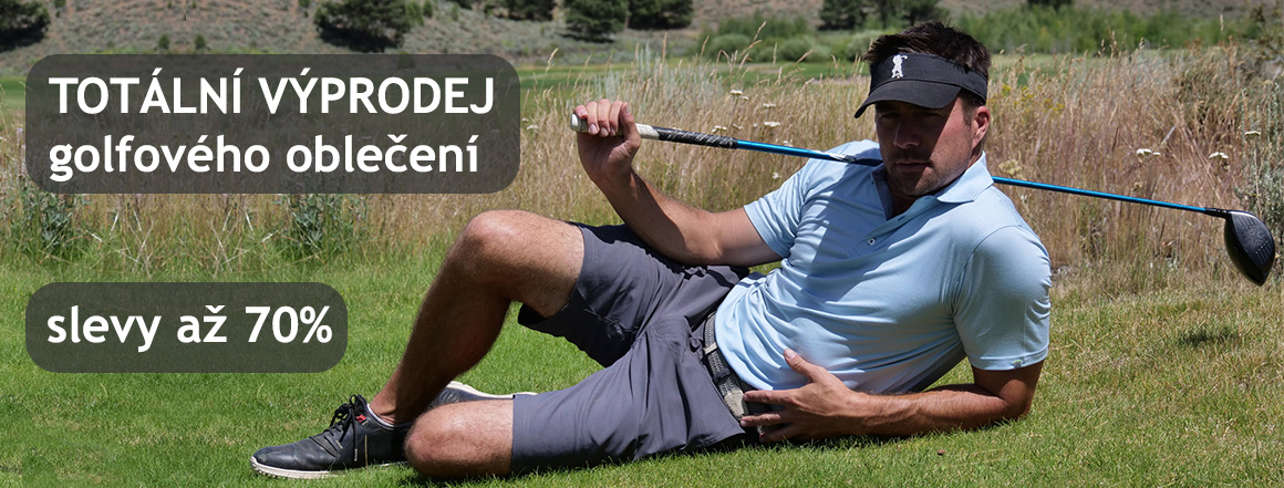 Totální výprodej golfového oblečení 2023