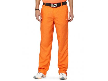 Puma Monolite pánské golfové kalhoty oranžové