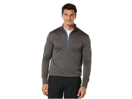 Callaway 1/4 Zip termo pánská golfová mikina šedá