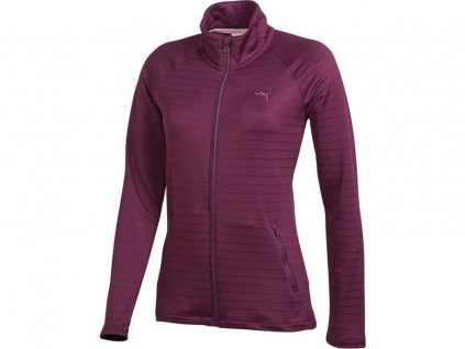 Puma Full Zip Jacket - dámská golfová bunda - fialová