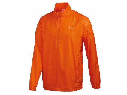 Puma juniorská bunda do větru oranžová