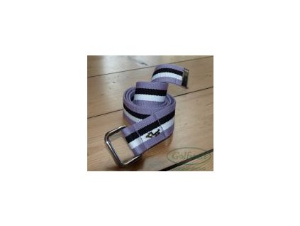 Dámský hadrový pásek Röhnish - fialový