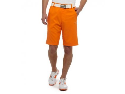 Puma Essential Pounce pánské golfové kraťasy oranžové
