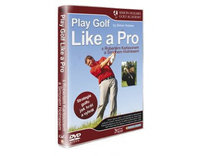 DVD Hraj golf jako PRO s R. Karlssonem a S. Holmesem