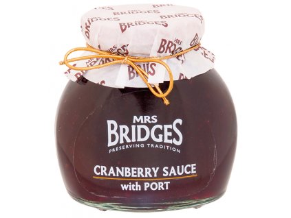 Mrs. Bridges zavařenina Brusinky s portským vínem 340g